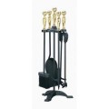 Manor Black and Brass Companion Set